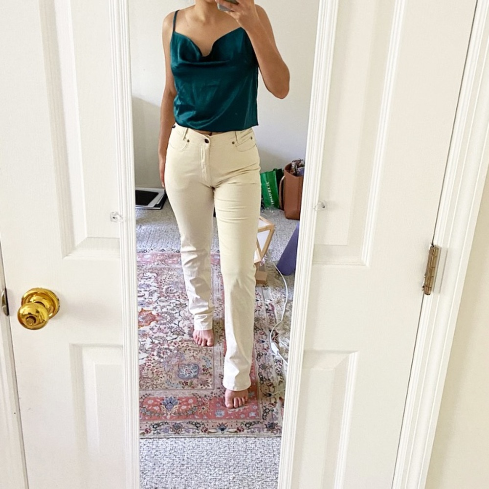 Versace Classic beige skinny jeans